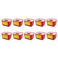 Oasis Sharps Container, 1 Gallon, 10 Per Box SHARP-1GX10